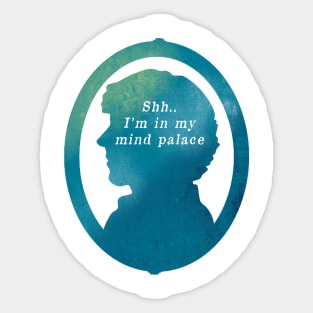 Sherlock's mind palace Sticker